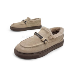 Brunello Cucinelli Moccasins Winter Beige