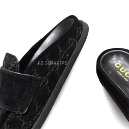 Gucci Sabo Suede Black