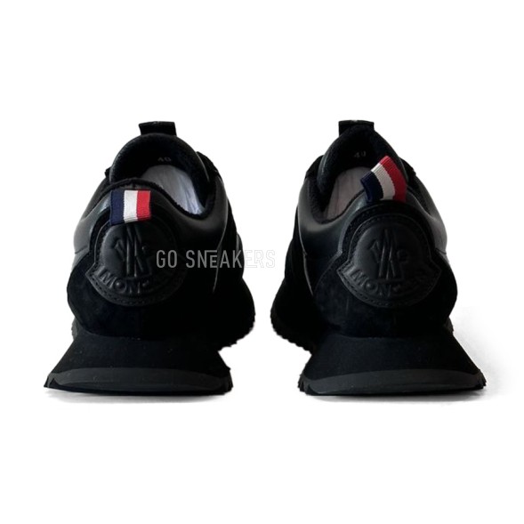 Мужские кроссовки Moncler Pacey Leather Black