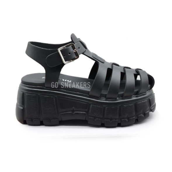 Женские босоножки Miu-Miu Sandals Platform Black