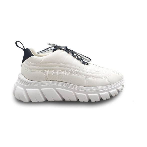 Женские кроссовки Prada Rush White