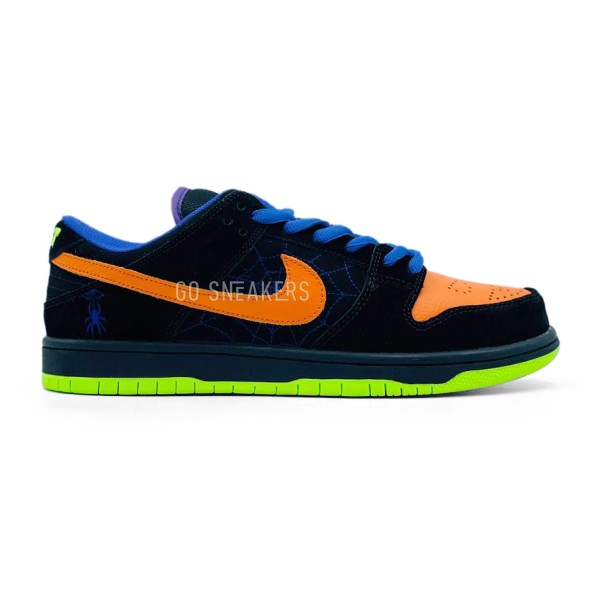 Унисекс кроссовки Nike SB Dunk Low Night of Mischief Halloween Black/Blue