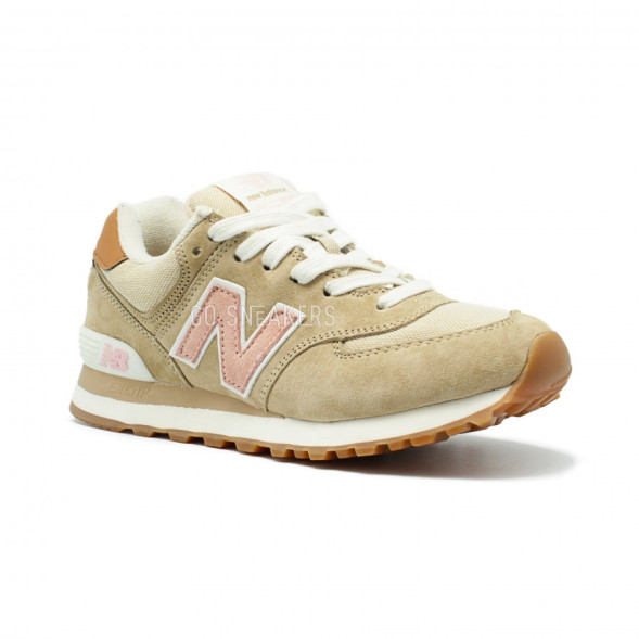 Женские кроссовки New Balance 574 Premium Cruisin Beige R