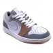 Женские кроссовки Nike Jordan 1 Retro Low Grey&amp;amp;White