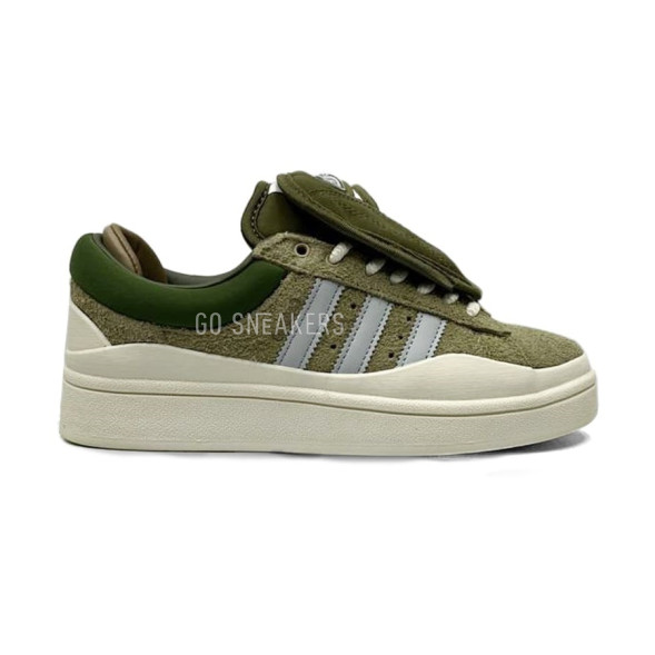 Унисекс кроссовки Adidas Campus Bad Bunny Unisex Khaki Suede