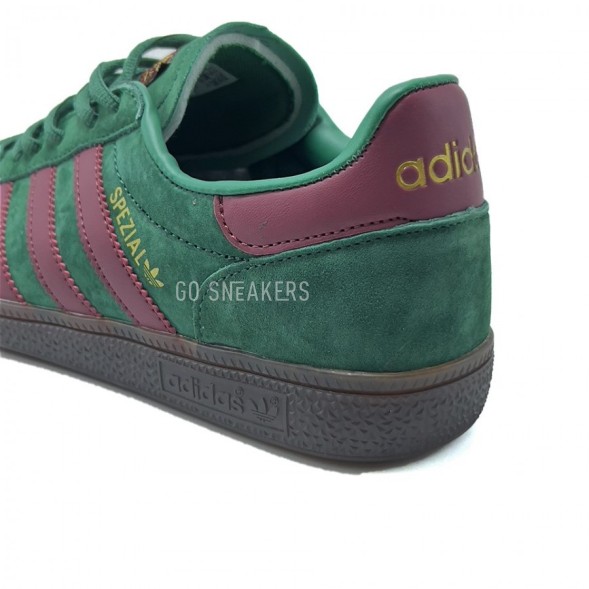 Мужские кеды End. х Adidas Handball Spezial Collegiate Green Burgundy