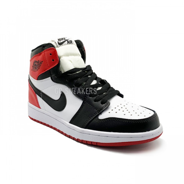 Унисекс кроссовки Nike Air Jordan 1 RETRO HIGH OG BLACK TOE