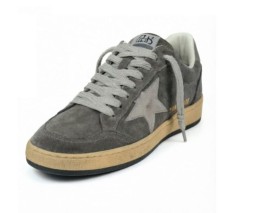 Golden Goose Ball Star Men’s Grey Cream