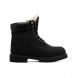 Мужские ботинки с мехом Timberland Black