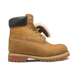 Мужские ботинки с мехом Timberland Rust