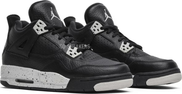 Женские кроссовки Nike Air Jordan 4 Retro BG &amp;#039;Oreo&amp;#039;