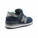 Женские кроссовки New Balance 574 Navy-Grey