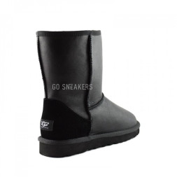 Men's Metallic Black