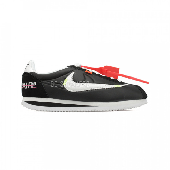 Мужские кроссовки NIKE CORTEZ X OFF WHITE BLACK