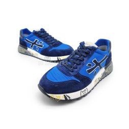 Premiata 483 Suede/Textile Blue