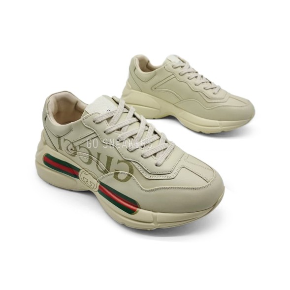 Женские кроссовки Gucci Rhyton Sand
