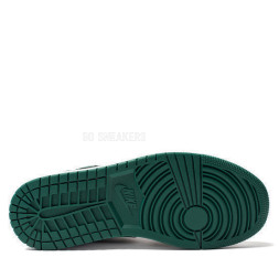 Nike Air Jordan 1 Low White Black Mystic Green