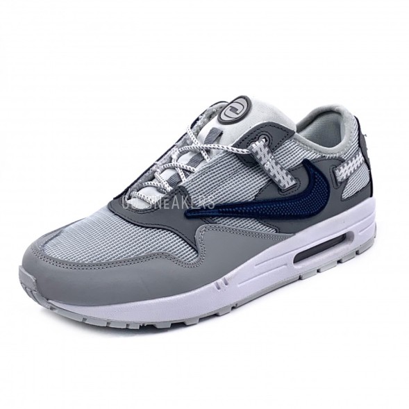 Мужские кроссовки Travis Scott x Nike Air Max 1 - Saturn Gold/Tea Tree Mist-Tent