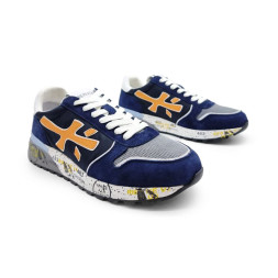 Premiata 483 Navy/Orange