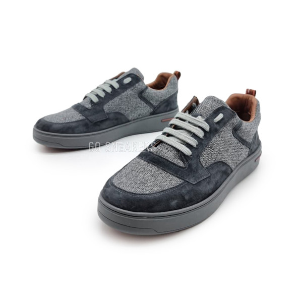 Унисекс кроссовки Loro Piana Newport Walk Black/Grey