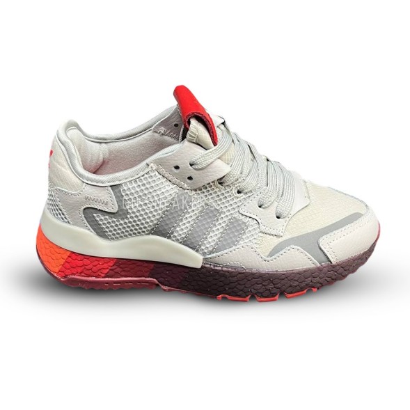 Женские кроссовки Adidas Nite Jogger White/Red