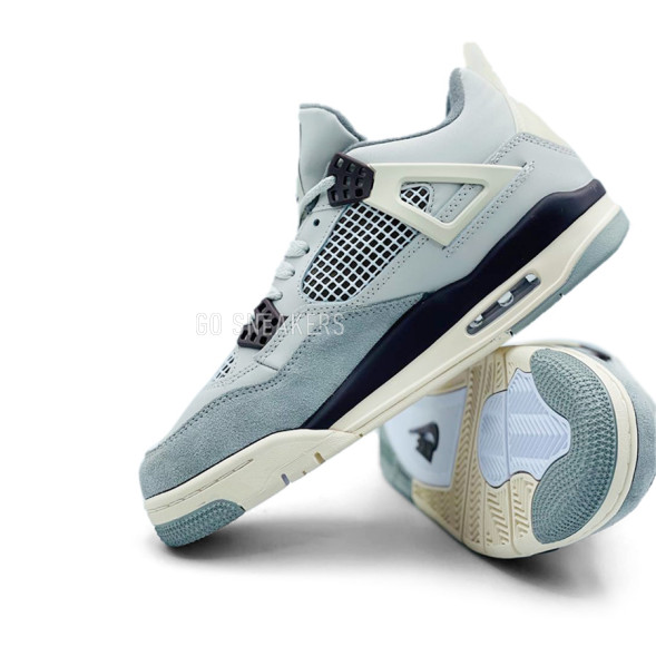 Унисекс кроссовки Nike Air Jordan 4 Grey/White
