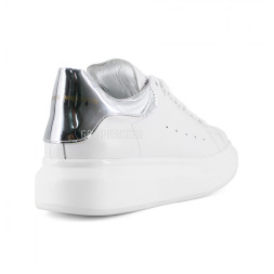 Alexander McQueen Luxe Silver Patent