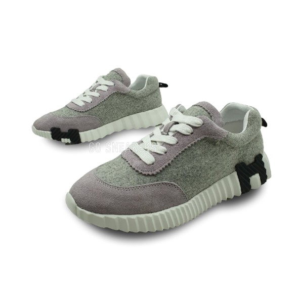 Женские кроссовки Hermes Addict Velvet