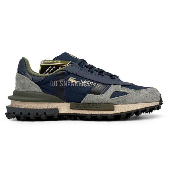 Мужские кроссовки Lacoste Anti Slip Wear Resistant Low Top Casual Shoes Men's Blue