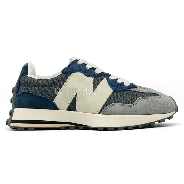 Мужские кроссовки New Balance 327 Grey Navy