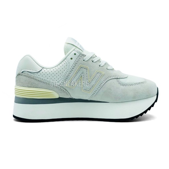 Унисекс кроссовки New Balance 574 Suede White