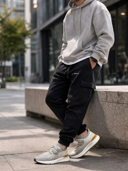 Мужские кроссовки Brunello Cucinelli Textile Run White