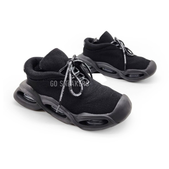 Унисекс кроссовки Dolce &amp;amp; Gabbana Textile Lacing Black