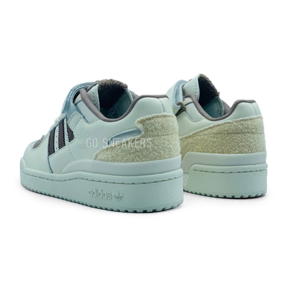 Женские кроссовки Adidas Forum Low Fleece White Beige