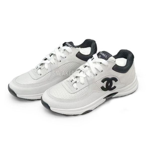 Женские кроссовки Chanel Low Top Trainer White