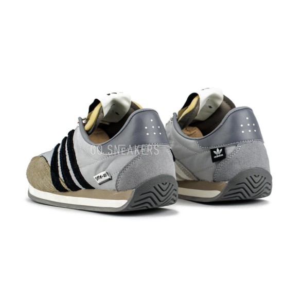 Унисекс кроссовки Adidas Originals Country OG x SFTM Grey Black